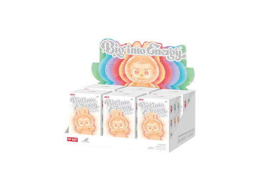Pop Mart Labubu The Monsters Big into Energy Series Vinyl Plush Pendant Sealed Case (6 Blind Box)